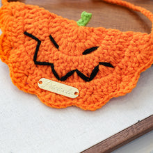 Pet Accessory Halloween Gold Label Knit Bandana Cat Dog Bib Ghost Festival.
