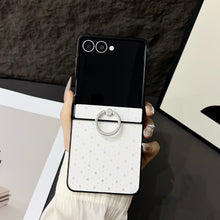 Samsung Galaxy Z Flip Case with Ring – Cute Star & Heart Protective Cover