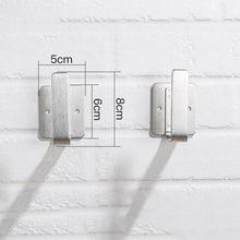 Wall-Mounted Space Aluminum Pot Cover Storage Rack.