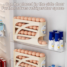 Automatic Rolling Egg Holder for Fridge – Space-Saving Egg Storage Organizer