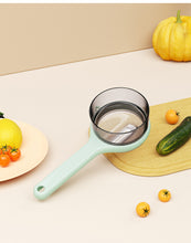 Kitchen Multi-Functional Peeler With Bucket Storage.