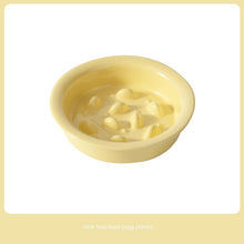 Ceramic Slow Feeding Elevated Cat Bowl Neck Support.