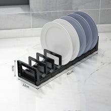 Space Aluminum Draining Dish Rack Cutlery Rack Drawer.