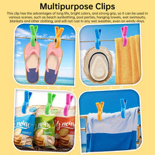 Beach Towel Clips 4/8 Piece Set – Heavy Duty Chair Clips for Pool, Cruise & Outdoor Use