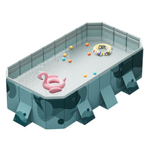 Large Foldable Family Swimming Pool – Non-Inflatable Above Ground Pool for Adults & Kids