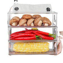 PET Refrigerator Storage Box Portable.