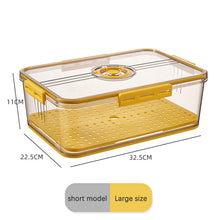Refrigerator Storage Box Plastic Kitchen Sorting.