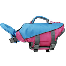 Reflective life jacket pet dog swimsuit.