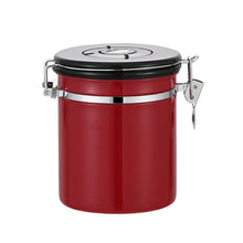 304 Stainless Steel Sealed Jar Coffee Bean Storage.