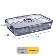 Refrigerator Storage Box Plastic Kitchen Sorting.