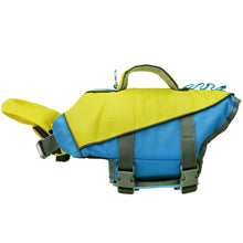 Reflective life jacket pet dog swimsuit.