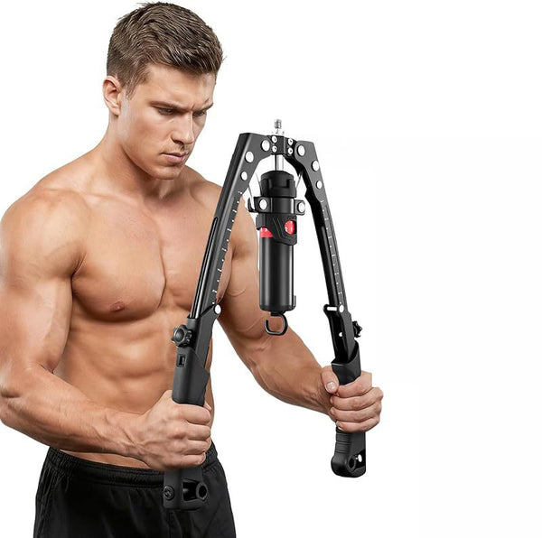 Adjustable Hand Grip Strengthener – 10-200kg Hydraulic Hand & Forearm Trainer
