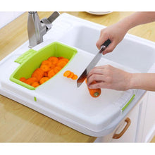 Kitchen Sink Organizer Rack – 2-in-1 Drainage Shelf for Cutting Boards & Fruit