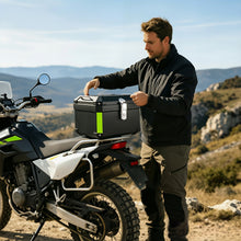 45L Motorcycle Top Case – Large Capacity Waterproof Rear Trunk for Scooter, E-Bike & Motorcycle