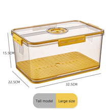 Refrigerator Storage Box Plastic Kitchen Sorting.