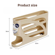 Automatic Rolling Egg Holder for Fridge – Space-Saving Egg Storage Organizer
