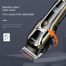 Professional Hair Clipper for Men – USB Rechargeable 2000mAh Cordless Trimmer