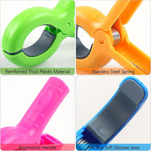 Beach Towel Clips 4/8 Piece Set – Heavy Duty Chair Clips for Pool, Cruise & Outdoor Use