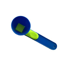 Mess-Free Protein Powder Scoop & Funnel – Sliding Measuring Spoon for Drinks & Kitchen