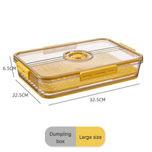Refrigerator Storage Box Plastic Kitchen Sorting.