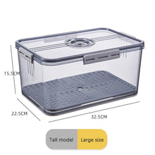 Refrigerator Storage Box Plastic Kitchen Sorting.