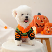 Pet Clothes Autumn Winter Cartoon Pumpkin Design.
