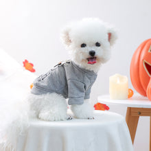 Pet Clothes Autumn Winter Small Dog Puppy Festival Letter Embroidery.