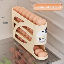 Automatic Rolling Egg Holder for Fridge – Space-Saving Egg Storage Organizer