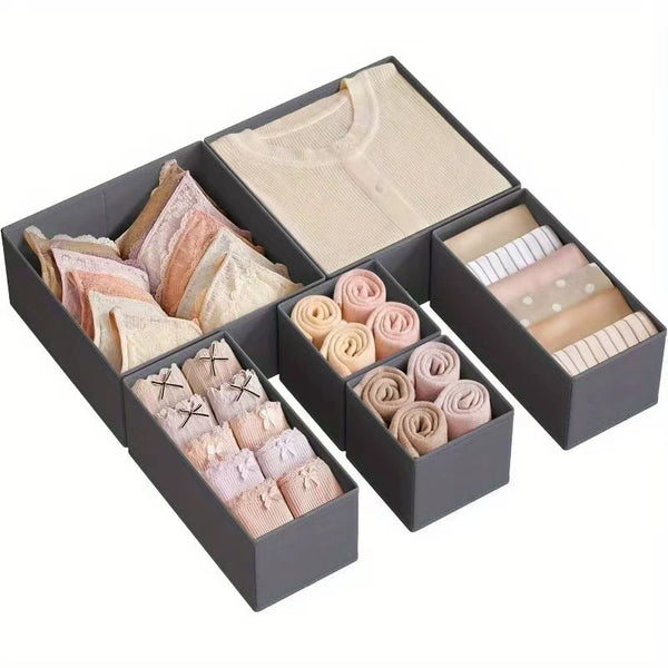 Foldable Clothing Storage Organizer – Drawer, Dresser & Closet Organizer for Clothes & Underwear