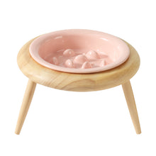 Ceramic Slow Feeding Elevated Cat Bowl Neck Support.