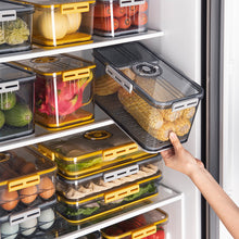 Refrigerator Storage Box Plastic Kitchen Sorting.