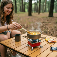 Portable Camping Gas Stove – 2800W Foldable Outdoor Backpacking Stove