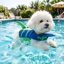 Dog Life Jacket Adjustable Pet Swim Vest - (Tail Design)