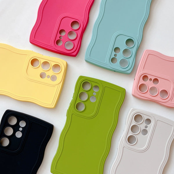 Samsung Wave Edge Silicone Phone Case – Shockproof Protective Cover