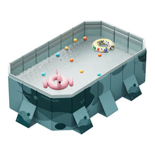 Large Foldable Family Swimming Pool – Non-Inflatable Above Ground Pool for Adults & Kids