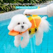 Dog Life Jacket Adjustable Pet Swim Vest - (Tail Design)