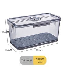 Refrigerator Storage Box Plastic Kitchen Sorting.