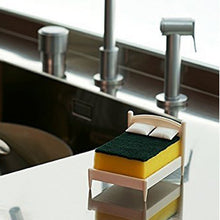 Creative cleaning cloth sponge storage small bed design.