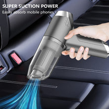 Cordless Car Vacuum Cleaner – 120W High-Power Portable Handheld Vacuum with 500ML Dust Cup