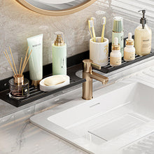 Bathroom Faucet Storage Sink Drain Rack Shower Soap Holder.
