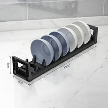 Space Aluminum Draining Dish Rack Cutlery Rack Drawer.