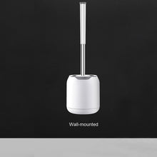 Silicone TPR Toilet Brush Wall-mounted Cleaning Brush For Bathroom.