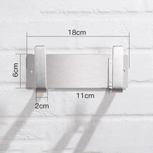 Wall-Mounted Space Aluminum Pot Cover Storage Rack.