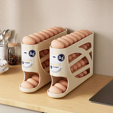 Automatic Rolling Egg Holder for Fridge – Space-Saving Egg Storage Organizer