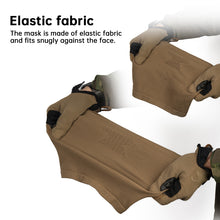 Airsoft Mesh Mask with Neck Gaiter – Half Face Protection for Paintball, Airsoft & Cosplay