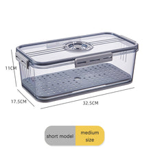 Refrigerator Storage Box Plastic Kitchen Sorting.