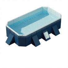 Large Foldable Family Swimming Pool – Non-Inflatable Above Ground Pool for Adults & Kids