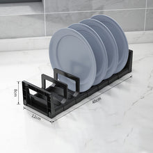 Space Aluminum Draining Dish Rack Cutlery Rack Drawer.