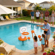 Inflatable Pool Basketball Hoop – Floating Kids Water Game for Summer Fun