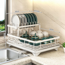Adjustable Stainless Steel Dish Drying Rack – Kitchen Countertop Organizer